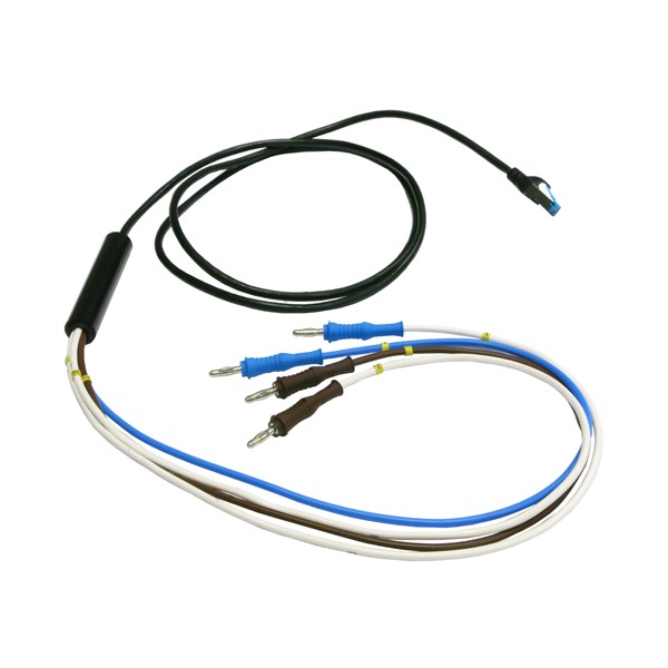 Electro-PJP RJ45-4-4578 8P8C (RJ45) 커넥터 / 4 개의 직선형 Ø4MM 바나나 플러그