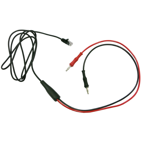 Electro-PJP RJ11-2 6P4C (RJ11) 커넥터 / 2 개의 직선 Ø4MM 바나나 플러그