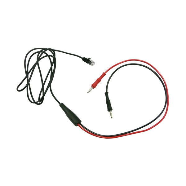 Electro-PJP RJ11-2 6P4C (RJ11) 커넥터 / 2 개의 직선 Ø4MM 바나나 플러그