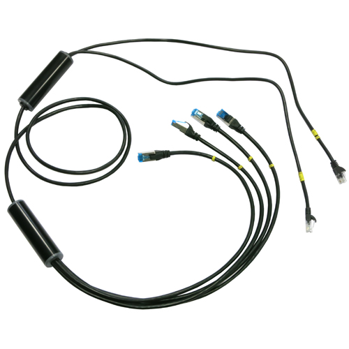 Electro-PJP RJ11X2/RJ45X4 6P4C (RJ11) 커넥터 2 개 / 8P8C (RJ45) 커넥터 4 개