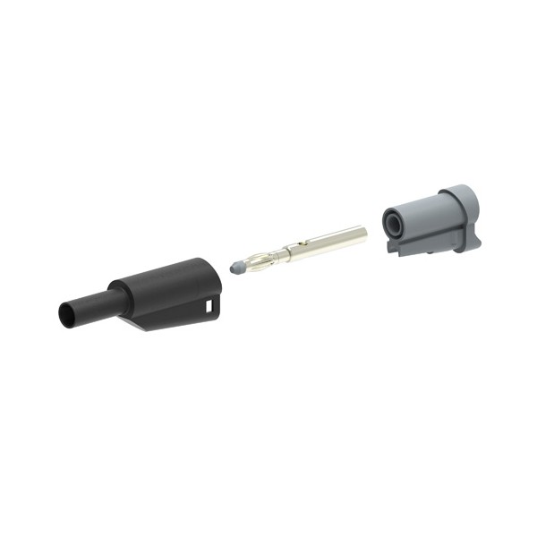 Electro-PJP 1076/S Ø4MM 스택형 고정 바나나 플러그 / 납땜 단자
