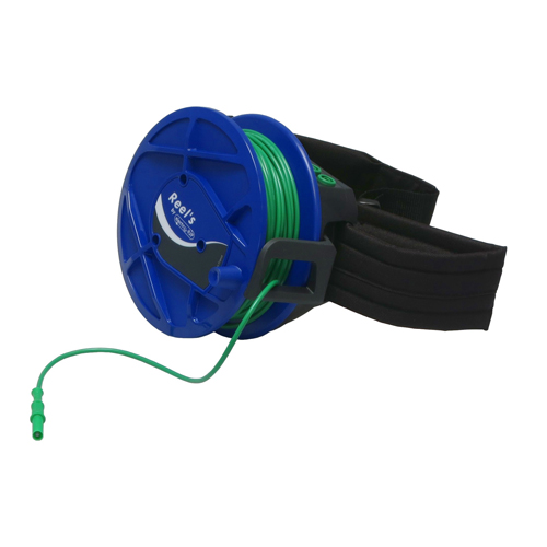 Electro-PJP STB-Reel 벨트가있는 케이블 릴 / Ø4MM 소켓 2 개 및 플러그 1 개