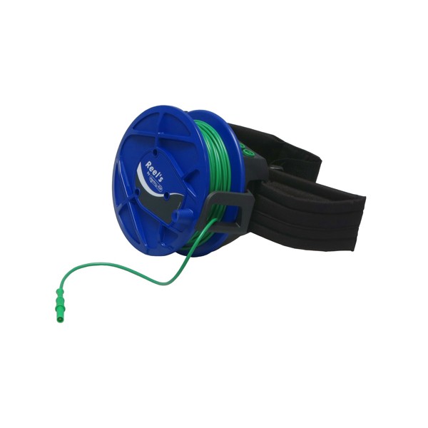Electro-PJP STB-Reel 벨트가있는 케이블 릴 / Ø4MM 소켓 2 개 및 플러그 1 개