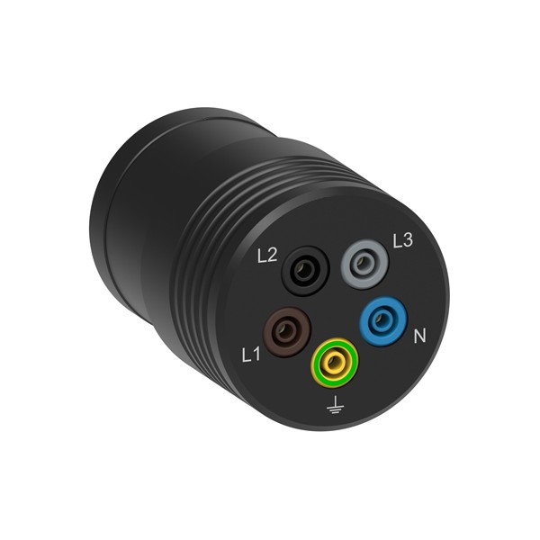 Electro-PJP AdaFM Tetra 32A CEE 32A-6H 수 어댑터 / 5 개의 Ø4MM 안전 바나나 소켓