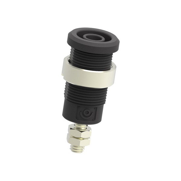 Electro-PJP 3265 Ø4MM BANANA SOCKET w/ Ø14.5mm ROUND NUT
