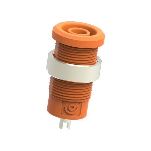 Electro-PJP 3275 Ø4MM 바나나 소켓 w/Ø14.5MM ROUND NUT / 납땜 슬롯 1.6 MM