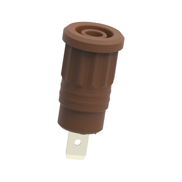 Electro-PJP 3294 Ø4MM 바나나 소켓 / 4.8 X 8 MM 플랫 연결 탭