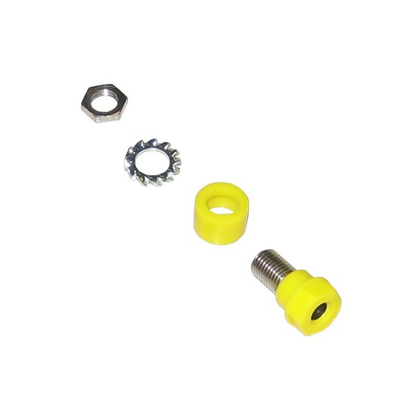 Electro-PJP 3240 ø4MM 절연 소켓 / ø4MM 홀 단열재 / M6 육각 너트