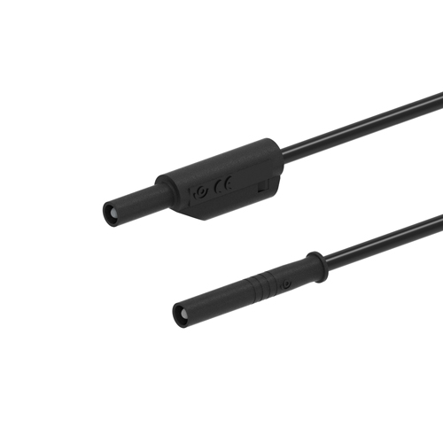 Electro-PJP 250 Ø2MM 바나나 플러그, 스태킹 가능 / 직선형