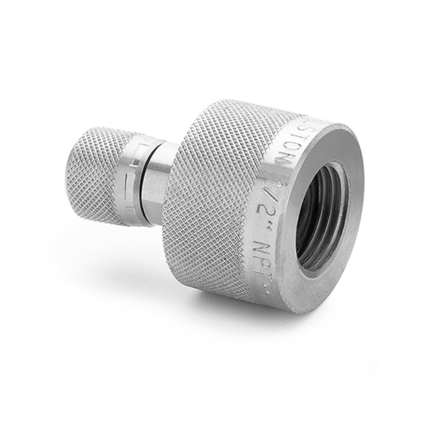 Ralston QTHA-4FSA-QD 1/2" NPT(F) x 퀵-테스트(F) 커넥터, S.S.
