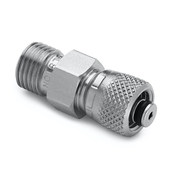 Ralston QTHA-2TS0 1/4" tube fitting x 퀵-테스트(M), S.S
