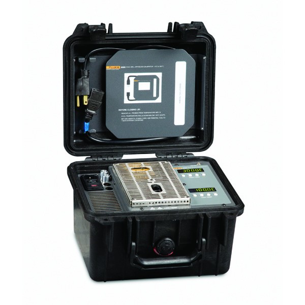Fluke Calibration 9009-X 9009 산업 듀얼 블록 온도 교정기