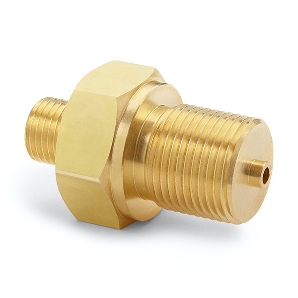 Ralston QTHA-MMB0-2015 (M) M20 x 1.5mm 퀵 테스트 어댑터, 황동