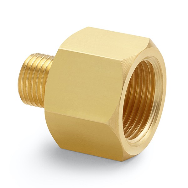 Ralston QTHA-MFB0-2015 Metric (F) x (M) 퀵 테스트 어댑터 , 황동