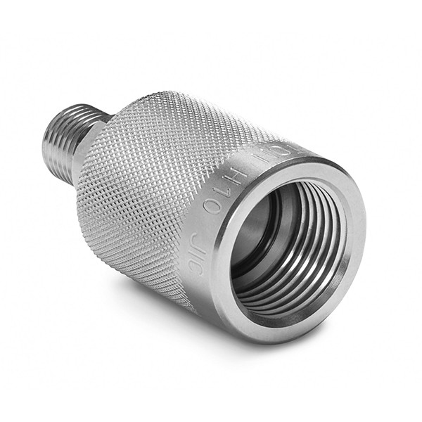 Ralston QTHA-5FSF-QD 5/8 (F) 37 degree flare x (M) 퀵 테스트 어댑터, S.S