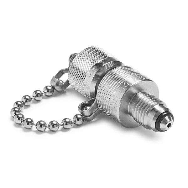 Ralston QTFT-2MS0-AN-QD 1/4 (M) 37 degree flare x (M) 퀵 테스트 어댑터, S.S