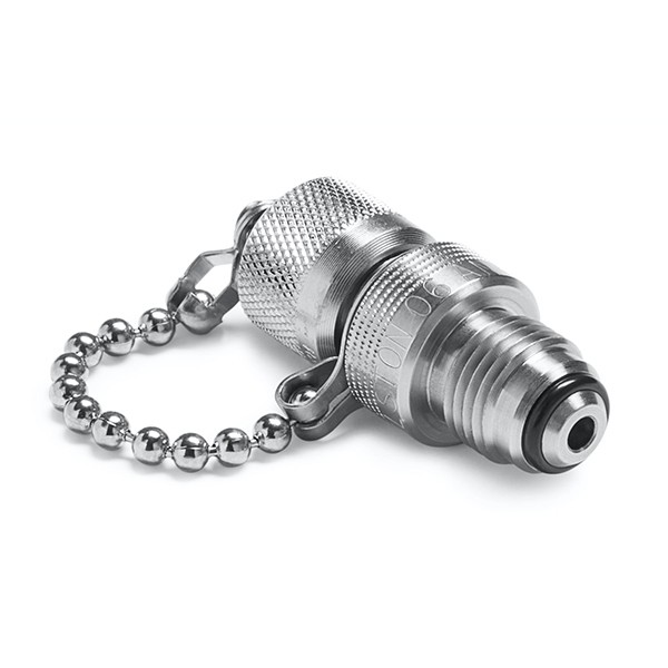Ralston QTFT-3MS0-AN-QD 3/8 (F) 37 degree flare x (M) 퀵 테스트 어댑터, S.S
