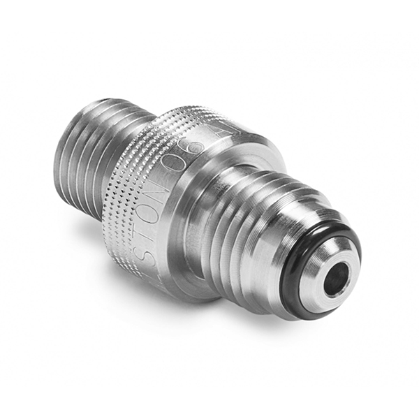 Ralston QTHA-3MS0-AN-QD 3/8 (M) 37 degree flare x (M) 퀵 테스트, S.S