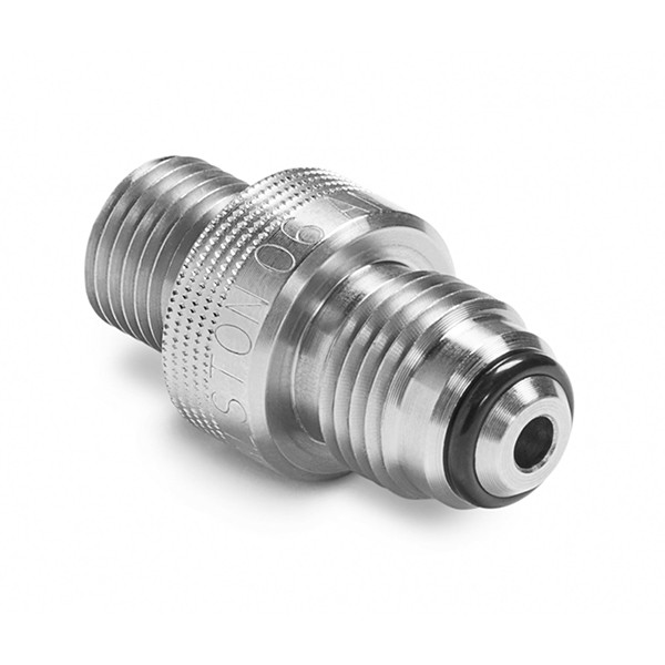 Ralston QTHA-3MS0-AN-QD 3/8 (M) 37 degree flare x (M) 퀵 테스트, S.S