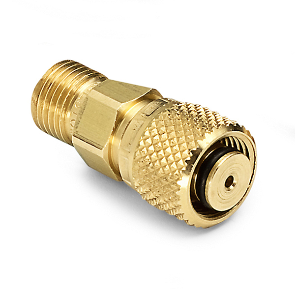 Ralston QTHA-3TB0 3/8 튜브 피팅 x (M) 퀵 테스트, no check-valve, 황동