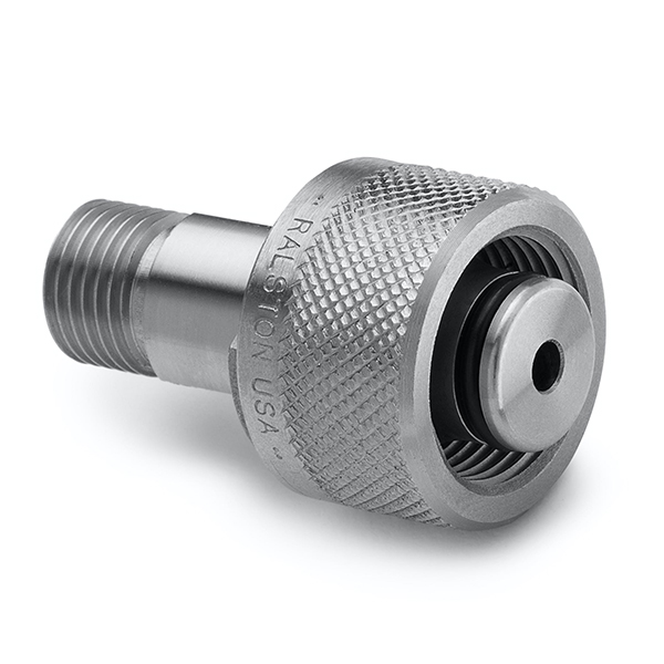 Ralston QTHA-4TS0 1/2 튜브 피팅 x (M) 퀵 테스트, no check-valve, S.S
