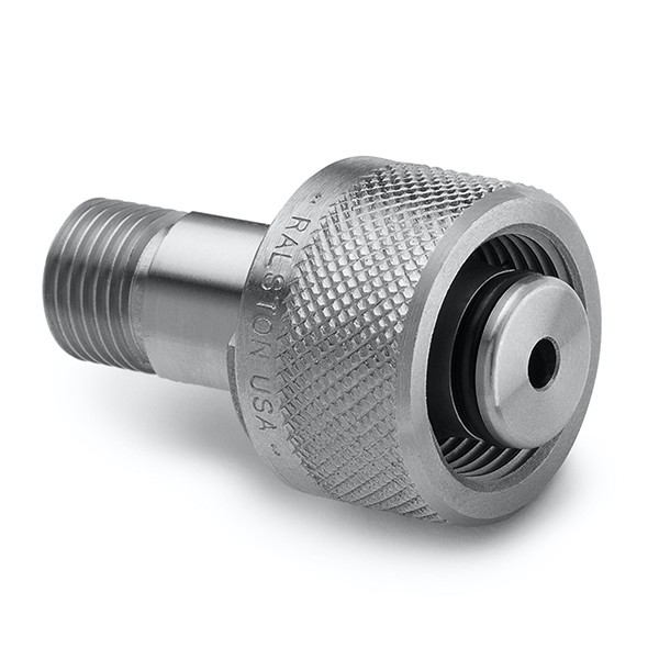 Ralston QTHA-4TS0 1/2 튜브 피팅 x (M) 퀵 테스트, no check-valve, S.S