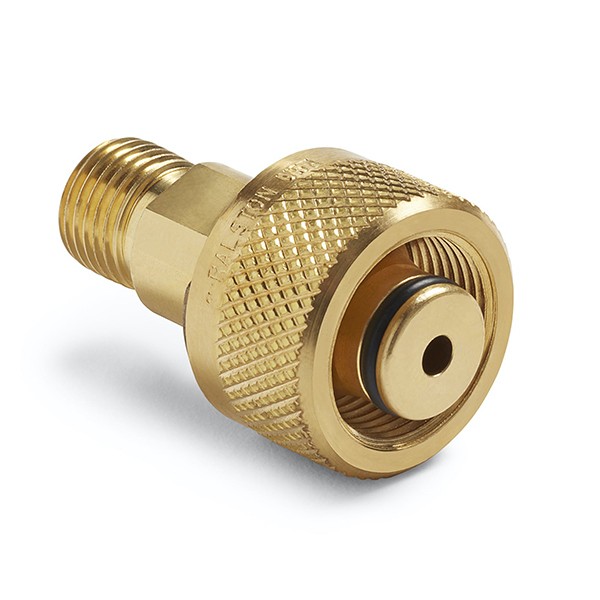 Ralston QTHA-MTB0-12mm 12 mm 튜브 피팅 x (M) 퀵 테스트, no check-valve, 황동