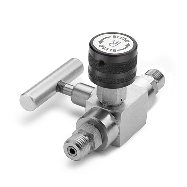 Ralston QTHA-BLS0-HH Block & bleed valve- (M) inlet x (M) outlet, S.S
