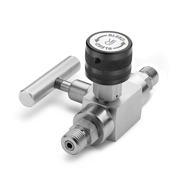 Ralston QTHA-BLS0-HH Block & bleed valve- (M) inlet x (M) outlet, S.S