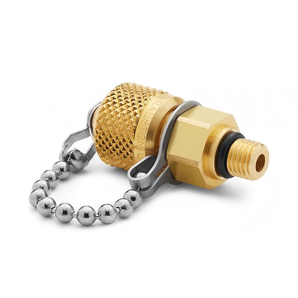 Ralston QTFT-5SB0 SAE/MS (M) x (M) 퀵 테스트 outlet 커넥터, 황동