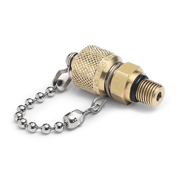 Ralston QTFT-3SB0 3/8 (M) SAE x (M) 퀵 테스트 outlet 커넥터, 황동