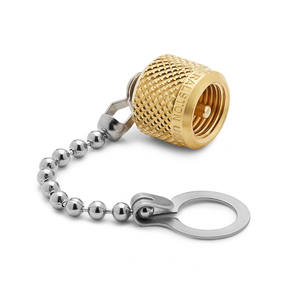 Ralston QTFT-CAPB Cap and Chain, 황동((M) 퀵 테스트 어댑터)