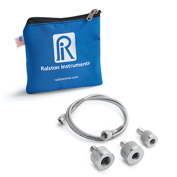 Ralston QTHA-KIT25 퀵 테스트 BSPP 게이지 호스 키트(KIT 25)