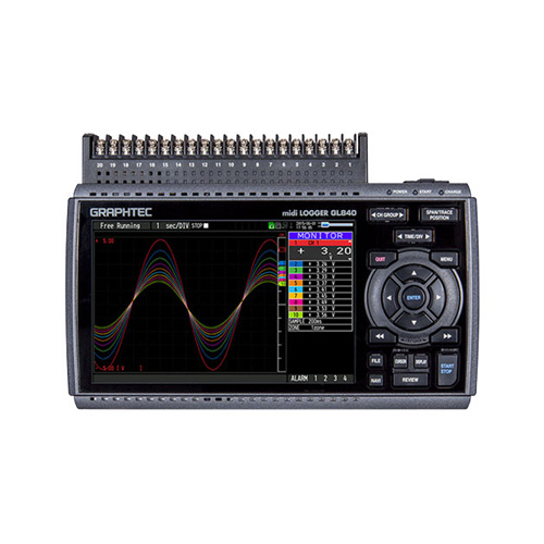 Graphtec GL840 MIDI LOGGER