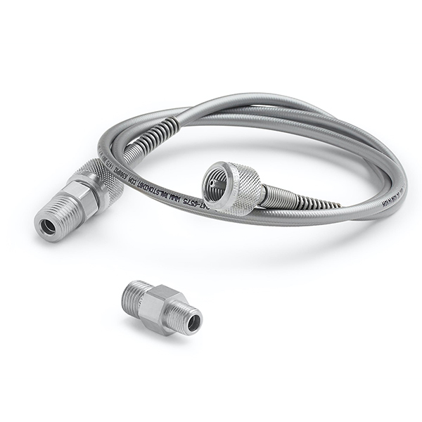 Ralston QTHA-KIT35-SS NPT 퀵 테스트 저 압력 핸드펌프 키트, 스테인리스 어댑터