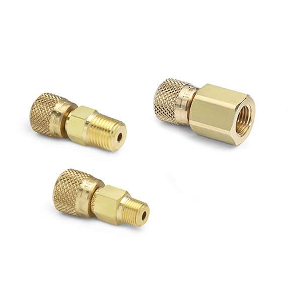 Ralston QTHA-KIT42 1/8 MNPT, 1/4 MNPT, 1/4 FNPT 황동 퀵 테스트 어댑터 키트
