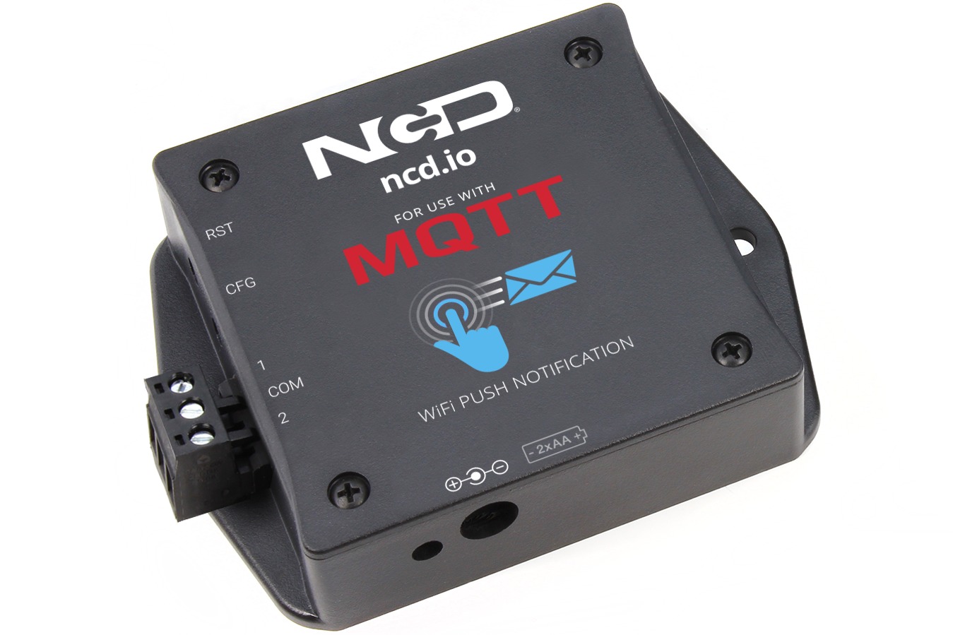 NCD PR58-2_MQTT MQTT용 WiFi 푸시 알림 드라이 접점 송신기
