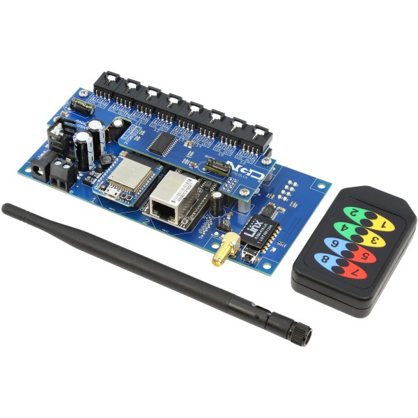 NCD PR54-19_PR54-12 듀얼 직렬-16 포트 I2C를 지원하는 KeyFob I2C 컨버터