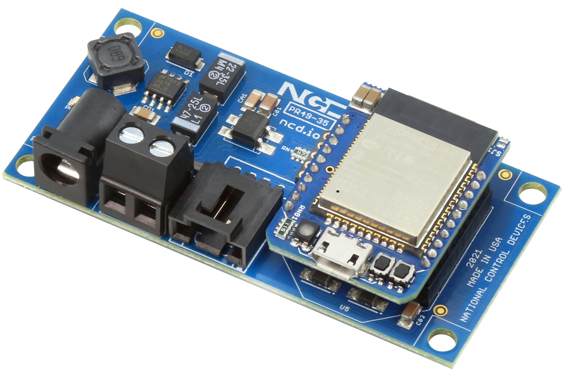 NCD PR49-35_PR55-22 MQTT Bluetooth 및 USB가있는 WiFi to I2C 변환기