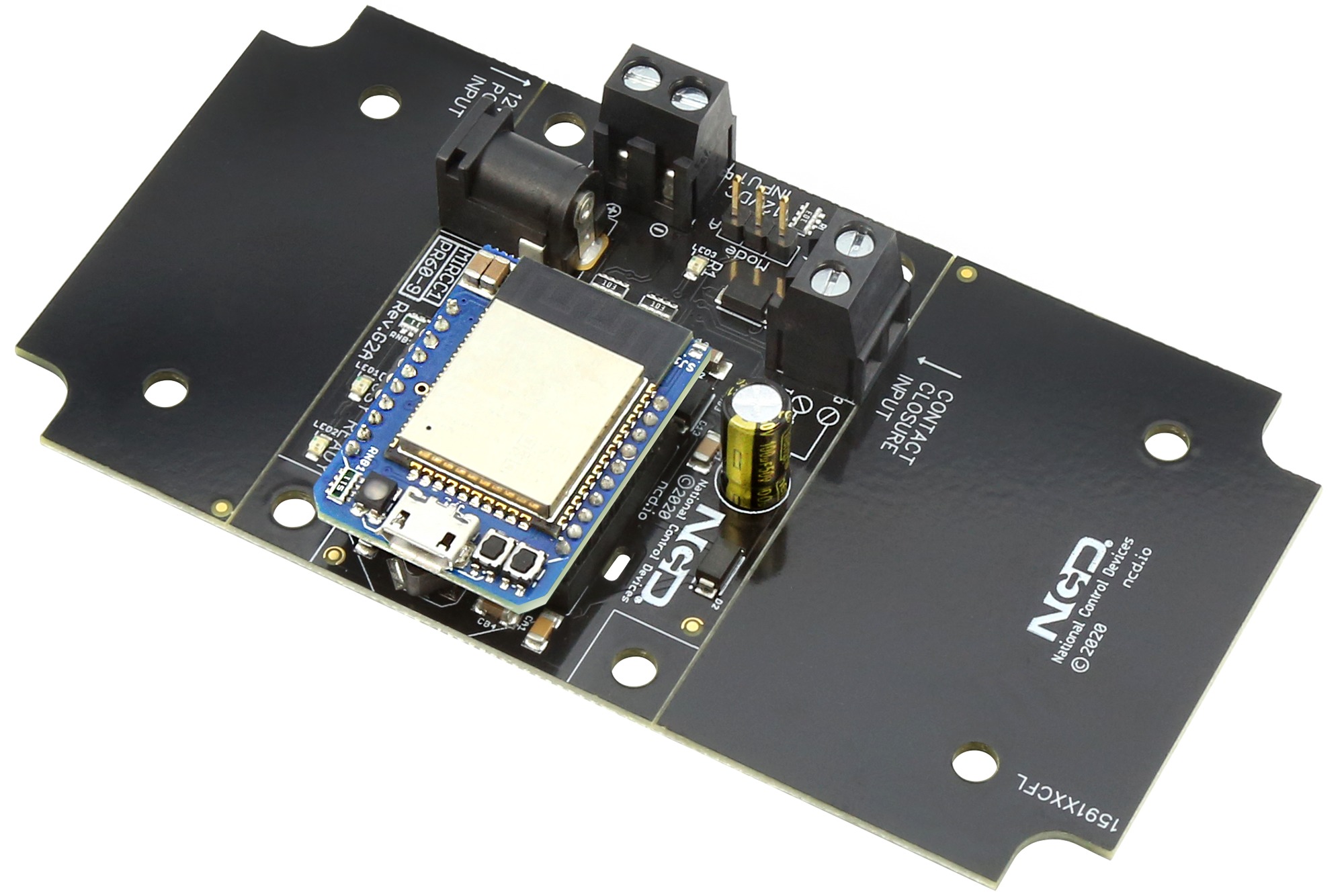 NCD PR60-9_MIRCC1_WIFI WiFi 또는 Bluetooth를 통한 1 채널 푸시 알림 접점 폐쇄 입력