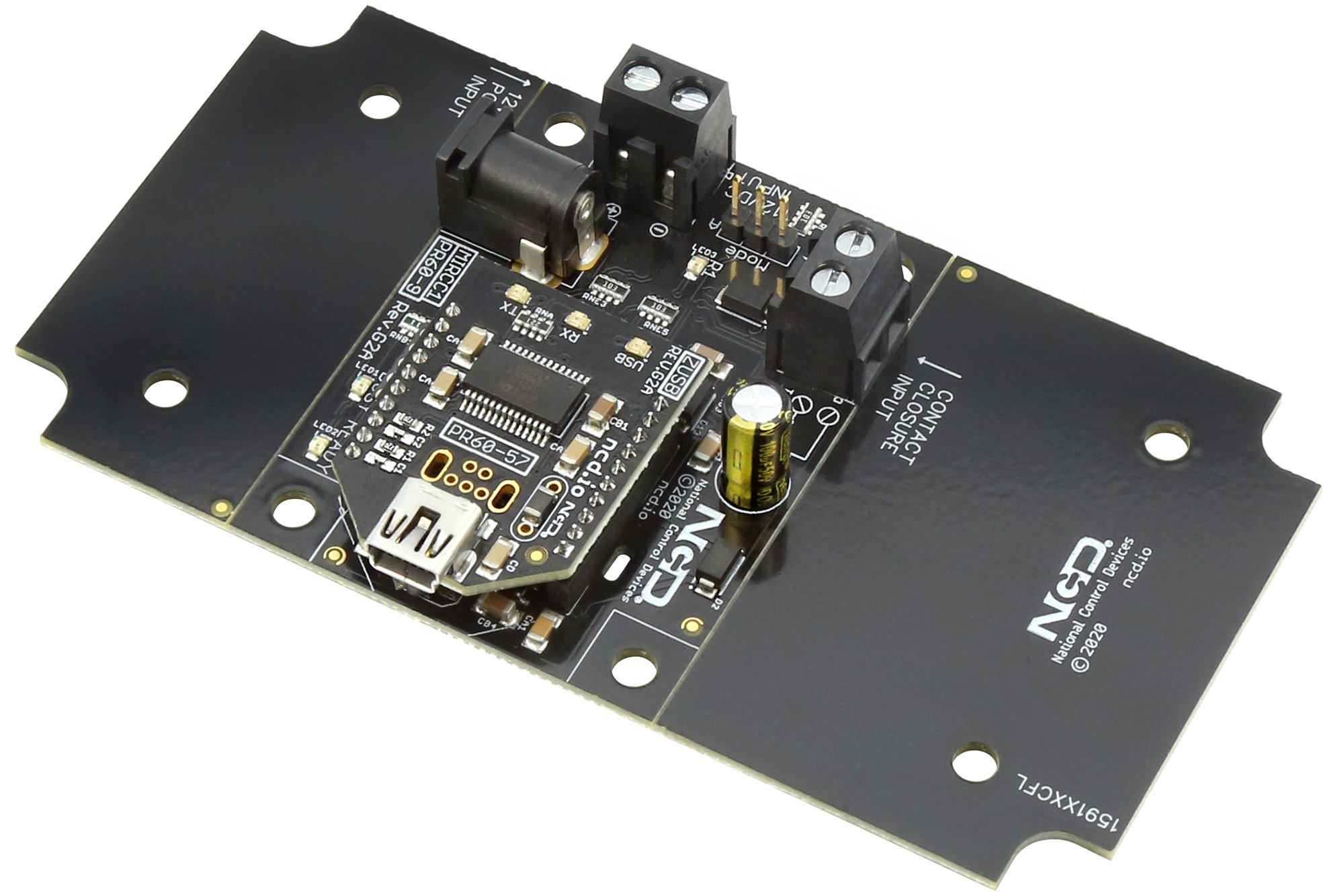 NCD PR60-9_MIRCC1_USB USB를 통한 1 채널 푸시 알림 접점 폐쇄 입력