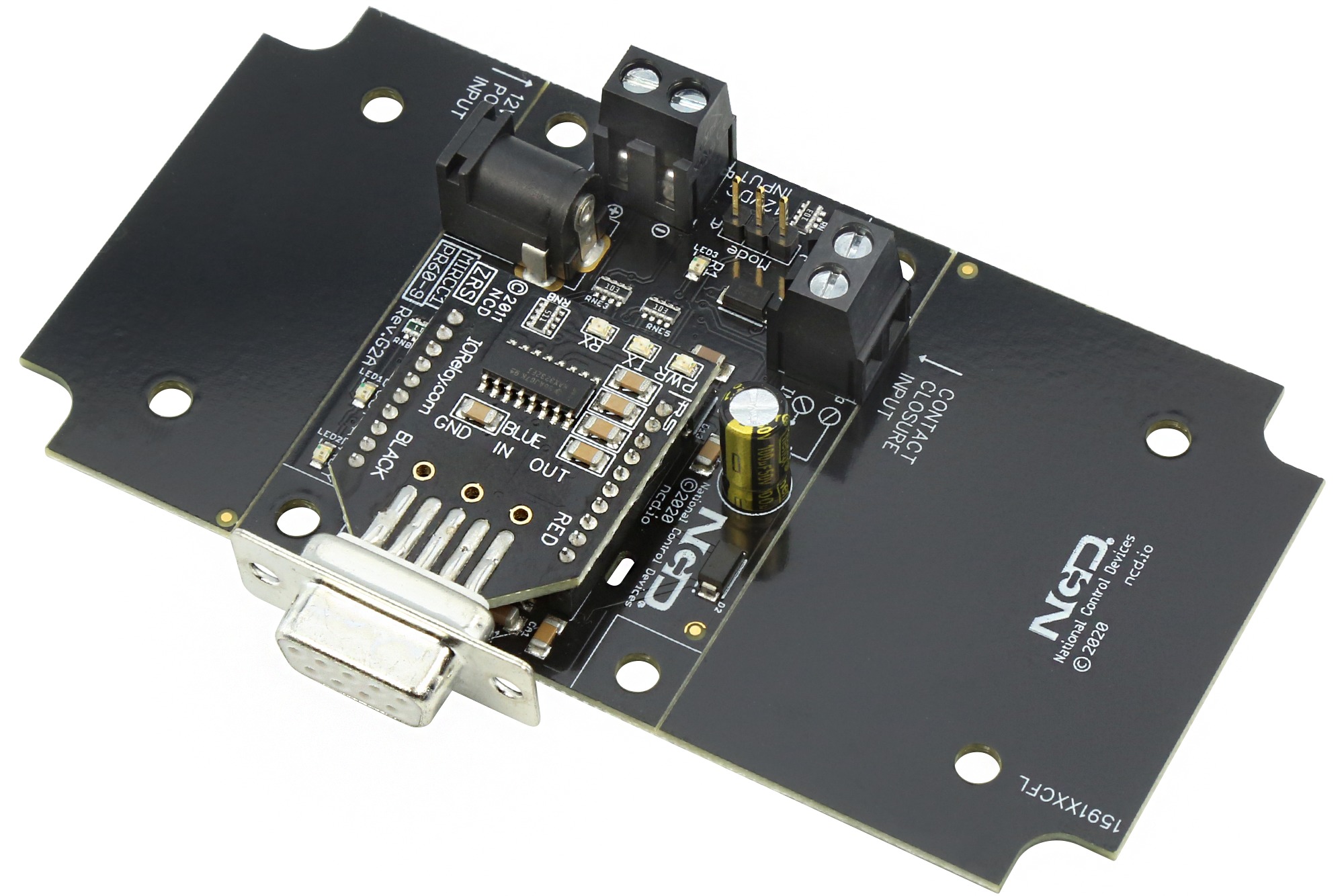 NCD PR60-9_MIRCC1_Serial 직렬을 통한 1 채널 푸시 알림 접점 폐쇄 입력