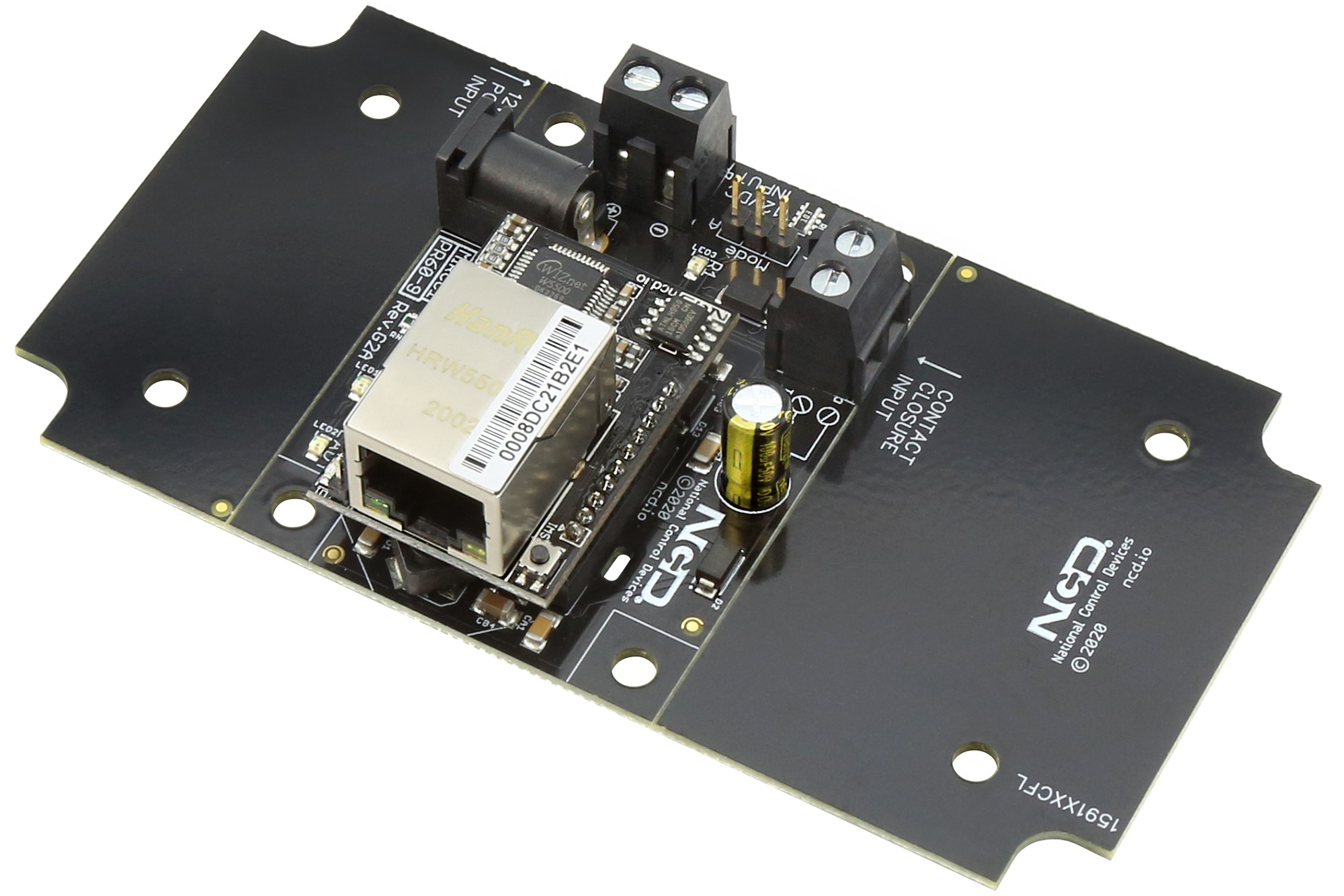 NCD PR60-9_MIRCC1_ETHERNET 이더넷을 통한 1 채널 푸시 알림 접점 폐쇄 입력