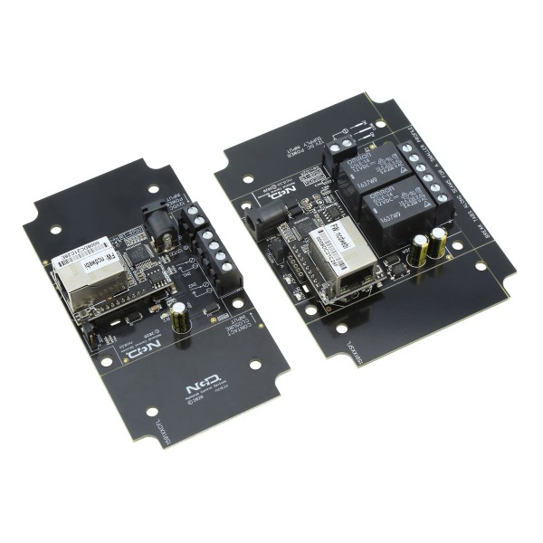 NCD MirCR2x_MCNET_KIT 이더넷 네트워크 접점 폐쇄 원격 SPDT 릴레이 컨트롤러 2 채널 단방향