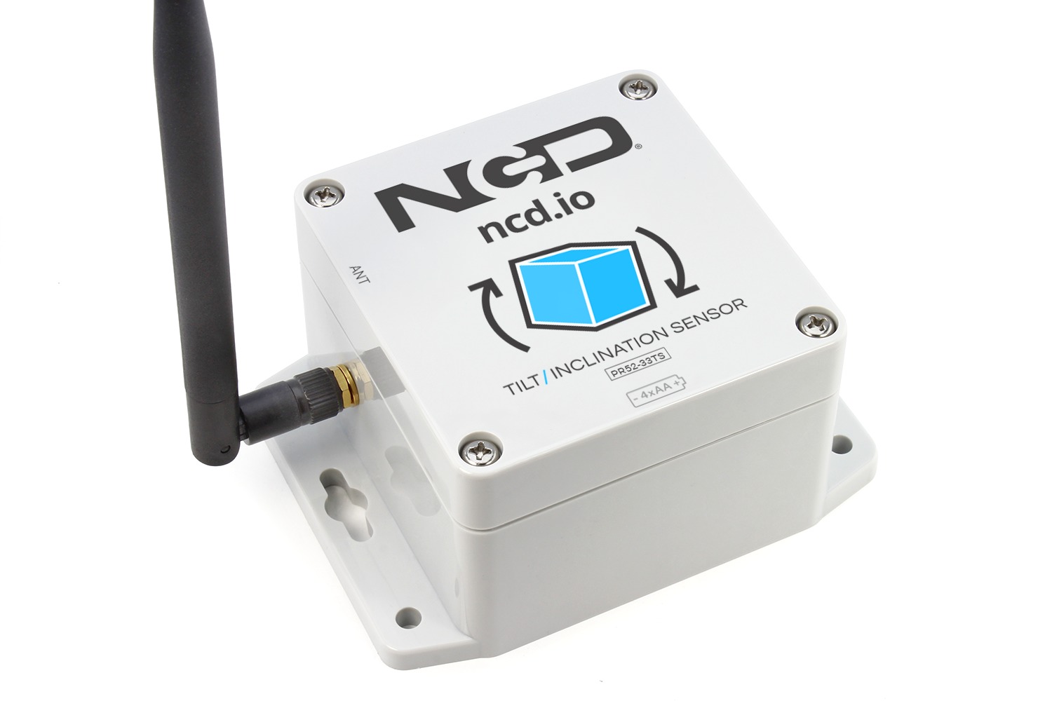 NCD PR52-33TS 산업용 IoT 무선 기울기 및 경사 센서