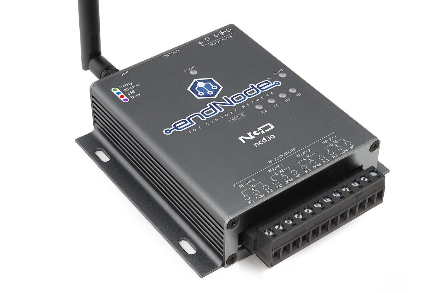 NCD ASM1-3 무선 4 채널 IoT 릴레이 컨트롤러 10Amp endNode