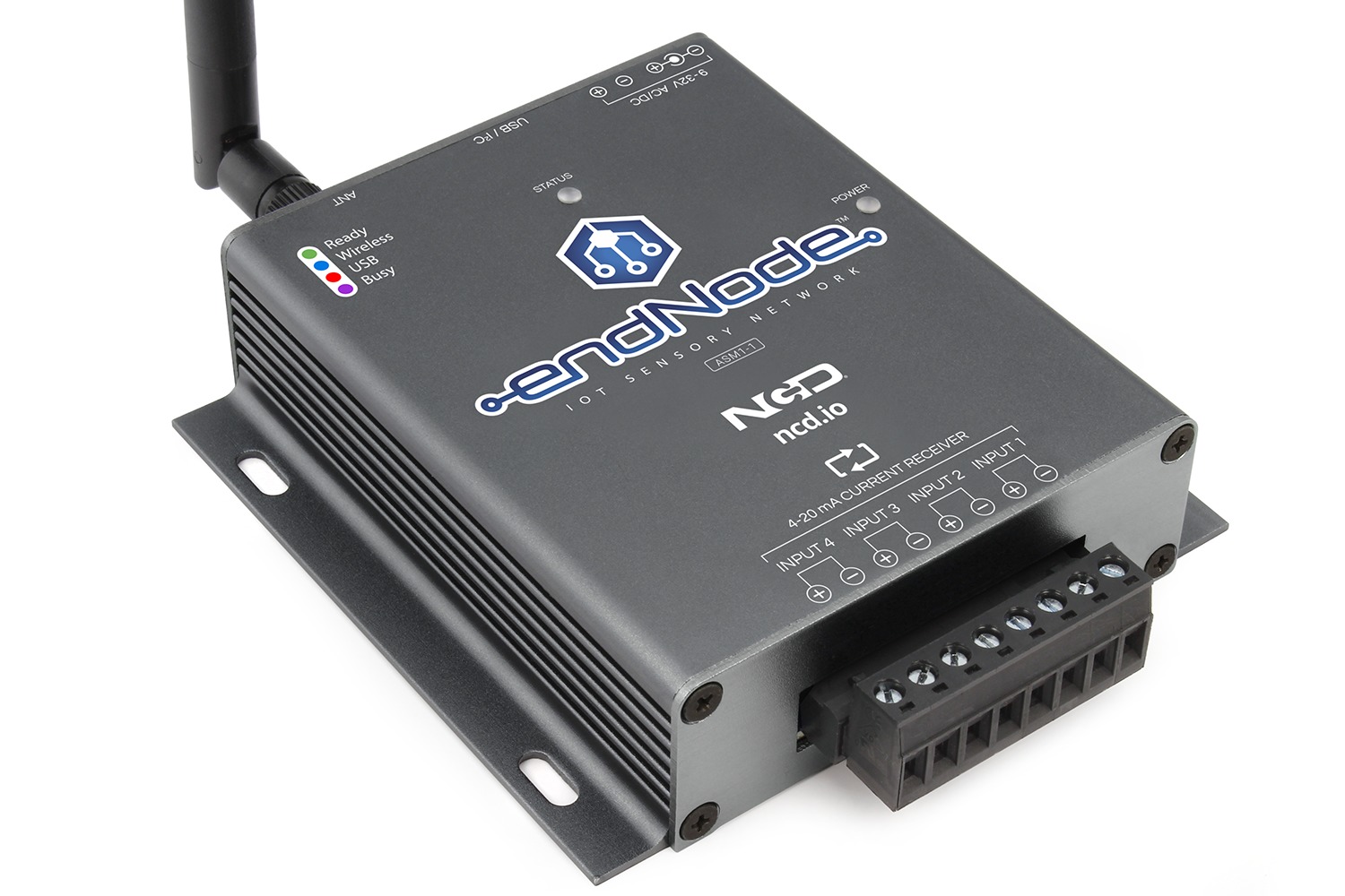 NCD ASM1-1 무선 4-20mA 4 채널 입력 endNode