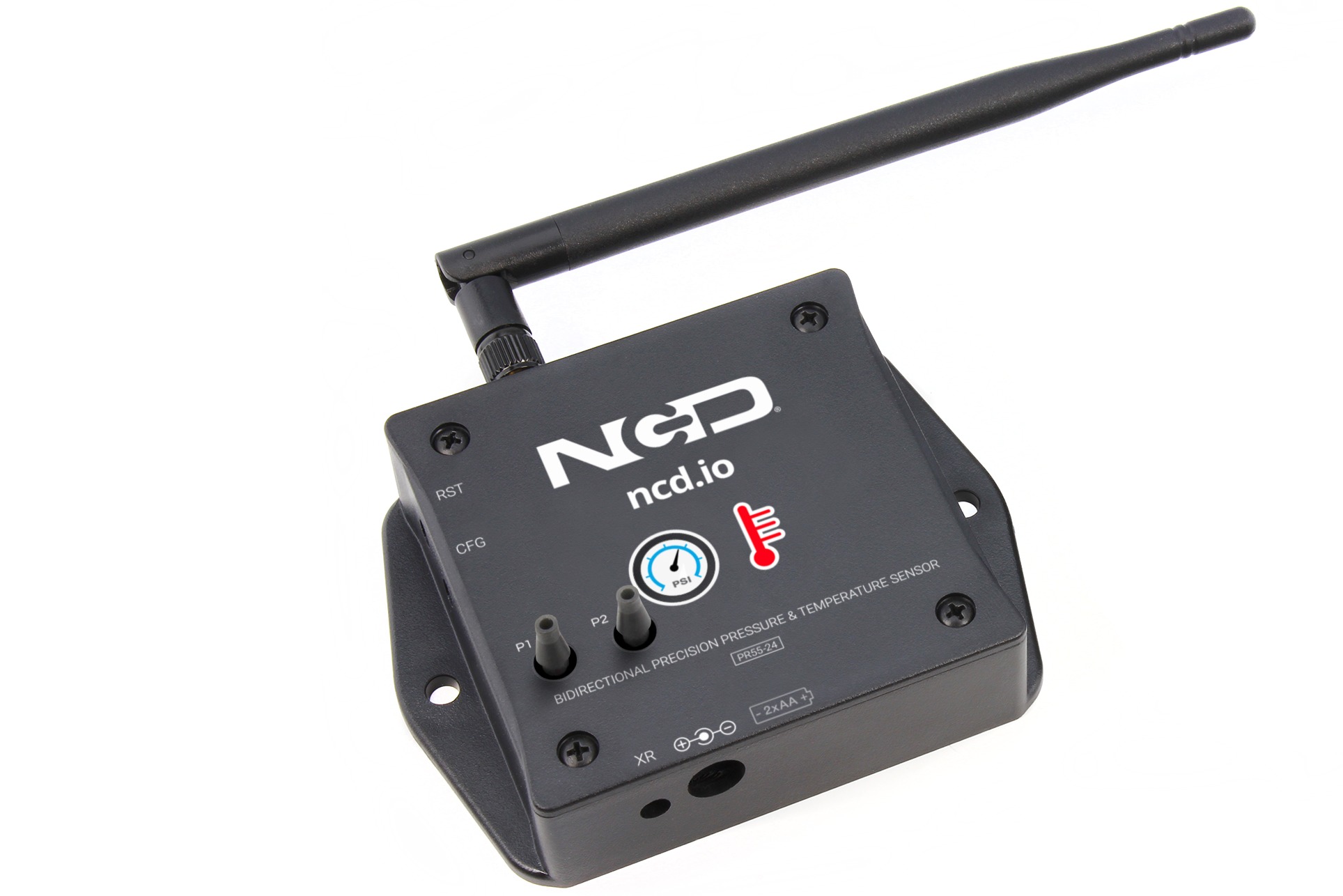 NCD PR55-24 IoT 장거리 무선 정밀 양방향 차압 센서