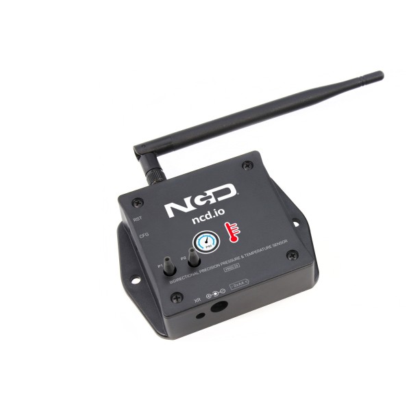 NCD PR55-24 IoT 장거리 무선 정밀 양방향 차압 센서
