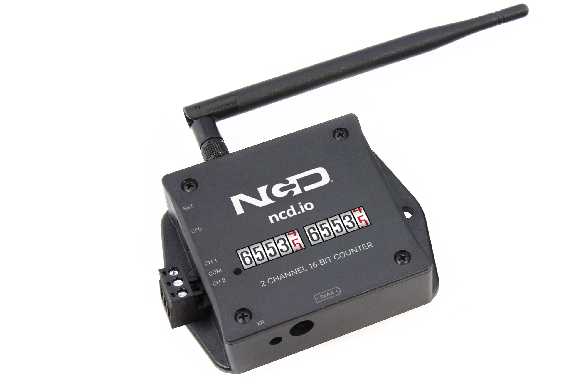 NCD PR52-3C IoT 장거리 무선 2 채널 카운터 송신기